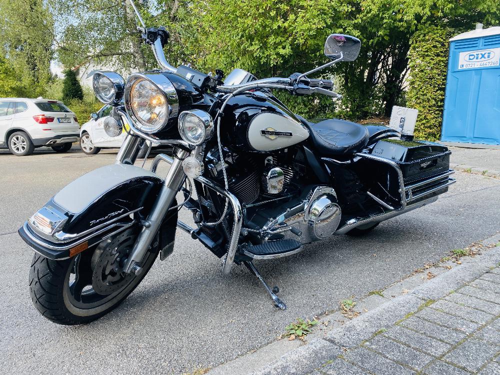 Motorrad verkaufen Harley-Davidson Road King Police FLHTP mit Umbauten Ankauf